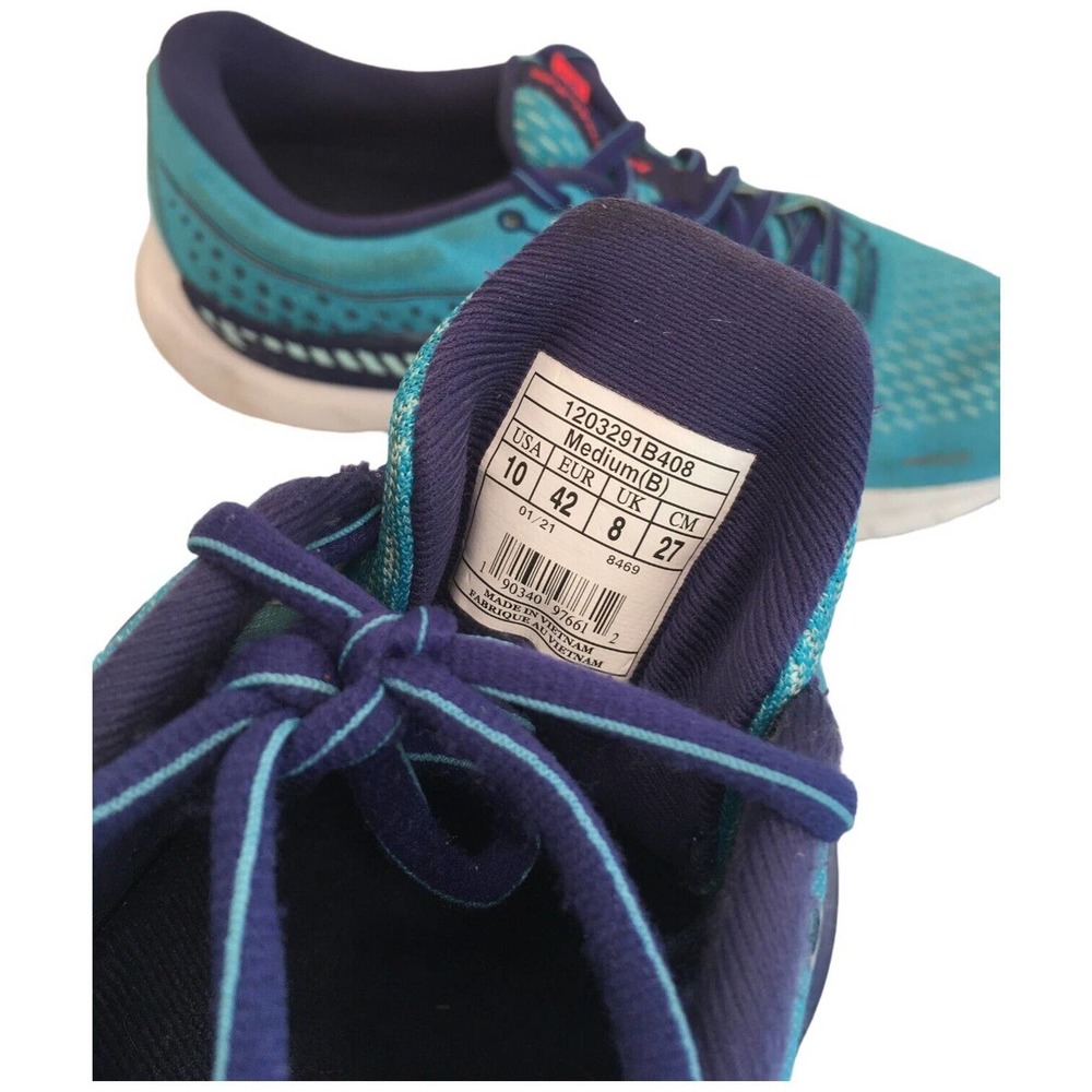 Brooks Womens Adrenaline 21 Guiderails DNA Loft Cushion Support Teal Green 10 - Picture 4 of 10